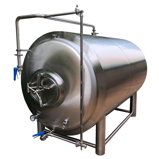 800L 1000L New design horizontal bright beer tank for craft beer storage equipment in beer serving system
