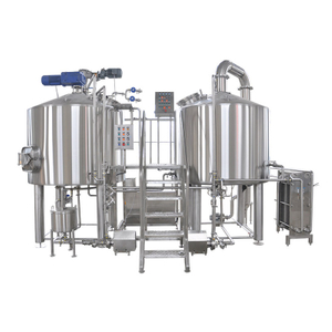 Factroy price 50L-30T two vessels brewhouse for micro brewing equipment